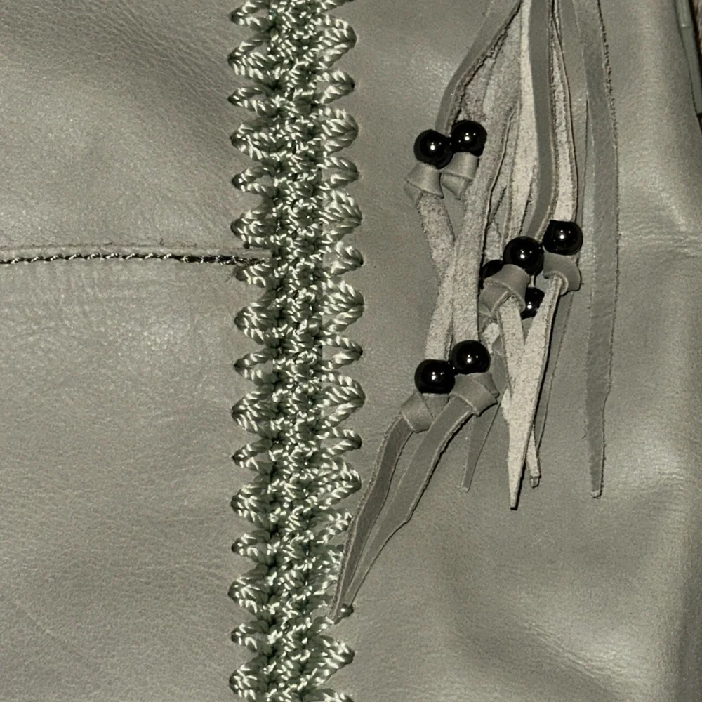 The Sak Genuine Leather Vintage Finish Women's Bag - Light Green - Picture 2 of 2